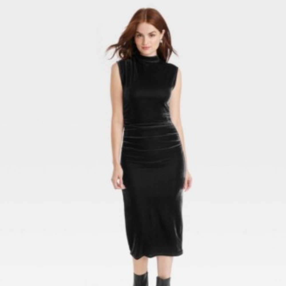 A New Day Black Maxi Dress-NWT
